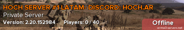 HOCH SERVER #1 LATAM- DISCORD: HOCH.AR