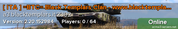 [ ITA ] =BTC= Black Templars Clan - www.blacktemplars.it
