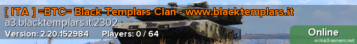 [ ITA ] =BTC= Black Templars Clan - www.blacktemplars.it