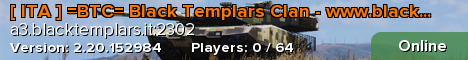 [ ITA ] =BTC= Black Templars Clan - www.blacktemplars.it