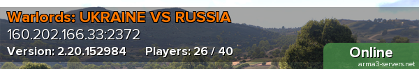 Warlords: UKRAINE VS RUSSIA