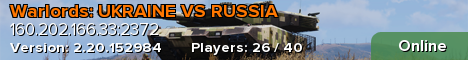 Warlords: UKRAINE VS RUSSIA