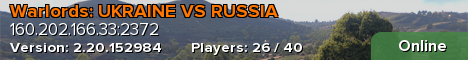 Warlords: UKRAINE VS RUSSIA