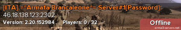 [ITA] =^Armata Brancaleone^= Server#1[Password]