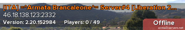 [ITA] =^Armata Brancaleone^= Server#4 [Liberation 24/7]