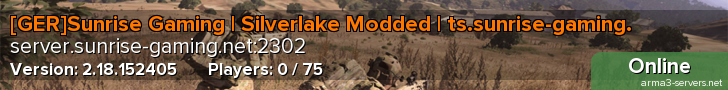 [GER]Sunrise Gaming | Silverlake Modded | ts.sunrise-gaming.