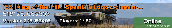 [ES] King of the Hill  | SpainLife | discord.spain-life.es