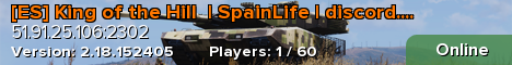 [ES] King of the Hill  | SpainLife | discord.spain-life.es