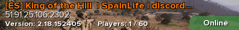 [ES] King of the Hill  | SpainLife | discord.spain-life.es