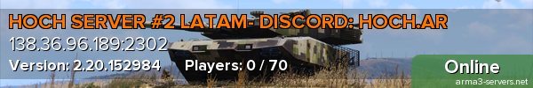 HOCH SERVER #2 LATAM- DISCORD: HOCH.AR