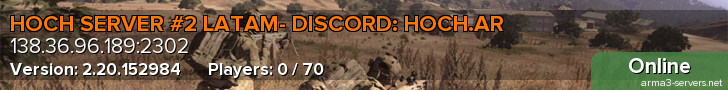HOCH SERVER #2 LATAM- DISCORD: HOCH.AR