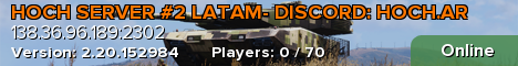 HOCH SERVER #2 LATAM- DISCORD: HOCH.AR