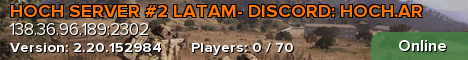 HOCH SERVER #2 LATAM- DISCORD: HOCH.AR