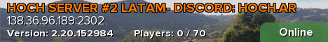 HOCH SERVER #2 LATAM- DISCORD: HOCH.AR