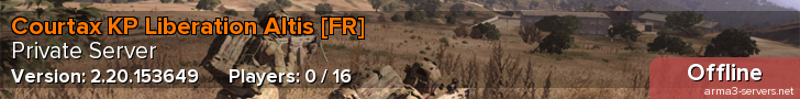 Courtax KP Liberation Altis [FR]