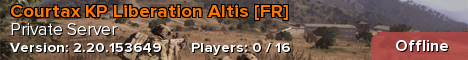 Courtax KP Liberation Altis [FR]