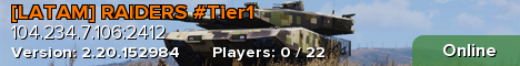 [LATAM] RAIDERS #Tier1