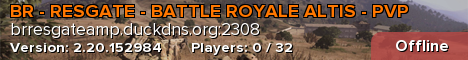 BR - RESGATE - BATTLE ROYALE ALTIS - PVP