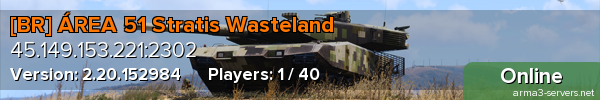 [BR] ÁREA 51 Stratis Wasteland