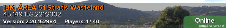 [BR] ÁREA 51 Stratis Wasteland
