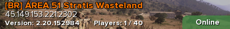 [BR] ÁREA 51 Stratis Wasteland