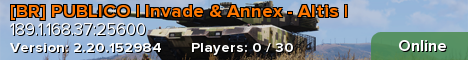 [BR] PUBLICO | Invade & Annex - Altis |