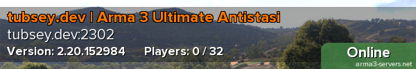 tubsey.dev | Arma 3 Ultimate Antistasi