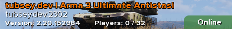tubsey.dev | Arma 3 Ultimate Antistasi