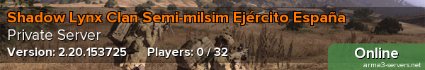 Shadow Lynx Clan Semi-milsim Ejército España
