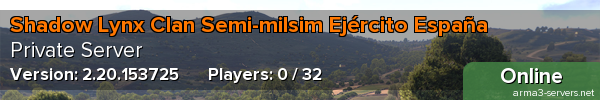Shadow Lynx Clan Semi-milsim Ejército España