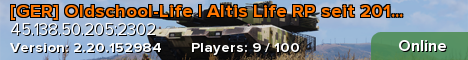 [GER] Oldschool-Life | Altis Life RP seit 2019