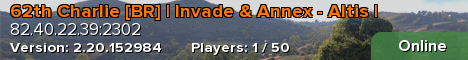 62th Charlie [BR] | Invade & Annex - Altis |